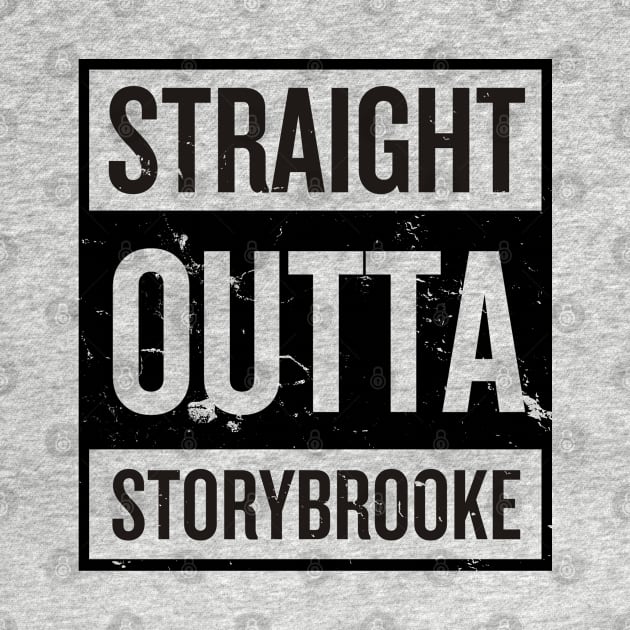 Straight Outta Storybrooke - Black Words by eevylynn